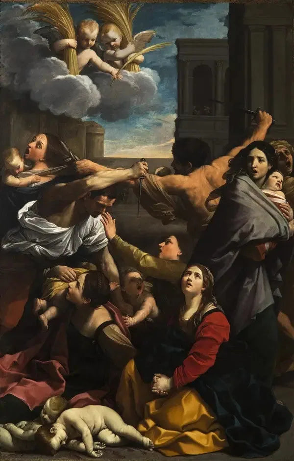 Het Bloedbad van Onschuldigen - Guido Reni