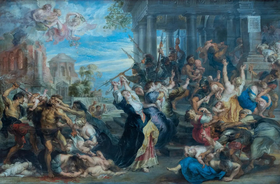 De Bloedbad onder de Onschuldigen - Peter Paul Rubens
