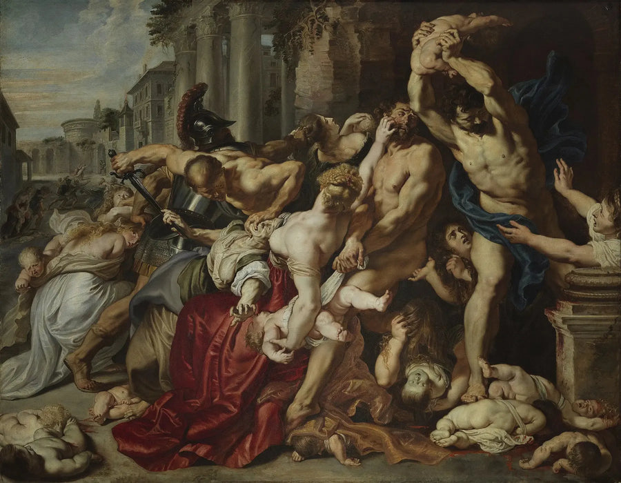 De Bloedbad der Onschuldigen - Peter Paul Rubens