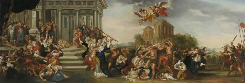 De moord op de onschuldigen - Peter Paul Rubens