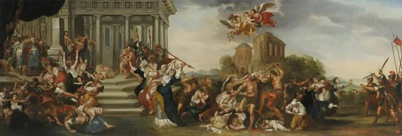 De moord op de onschuldigen - Peter Paul Rubens