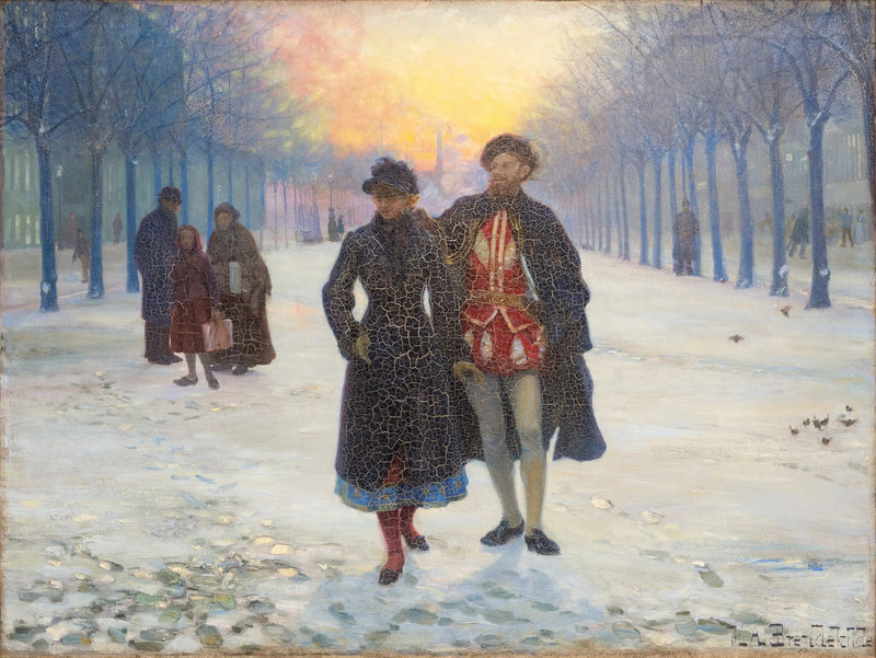 De ochtend na het carnaval. - H. A. Brendekilde

Source:
Le matin après le carnaval. - H. A. Brendekilde