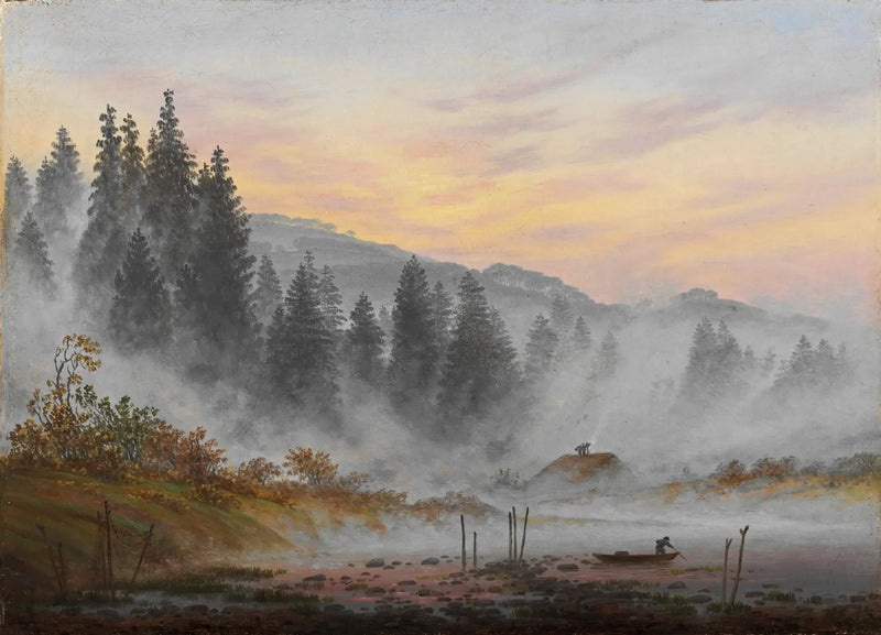 De Ochtend - Caspar David Friedrich