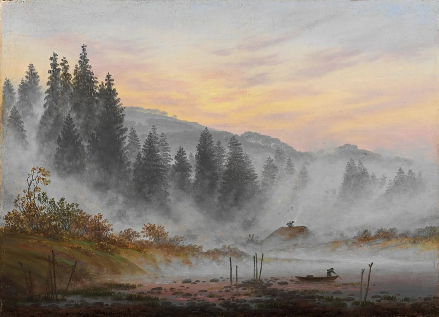 De Ochtend - Caspar David Friedrich