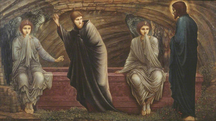 De ochtend van de opstanding - Edward Burne-Jones
