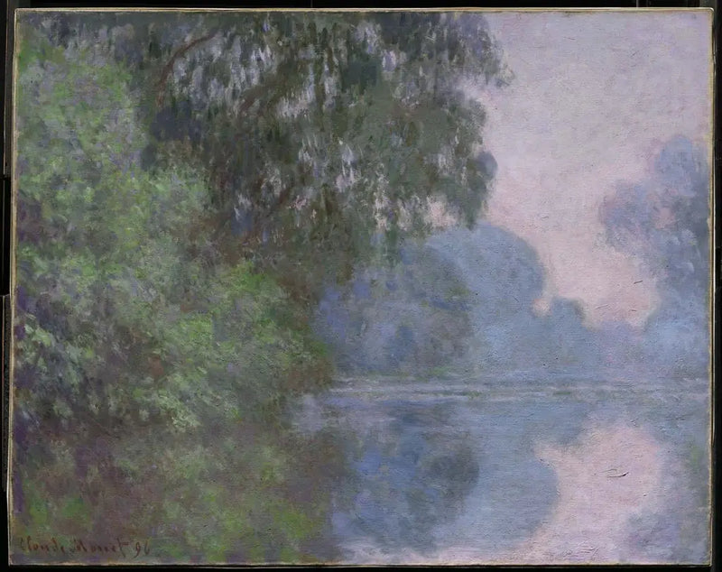 De ochtend op de Seine, nabij Giverny - Claude Monet