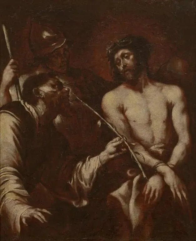 De minachting van Christus (Christus bespot) - Antoine van Dyck

Source:
Le mépris du Christ (Christ moqué) - Antoine van Dyck