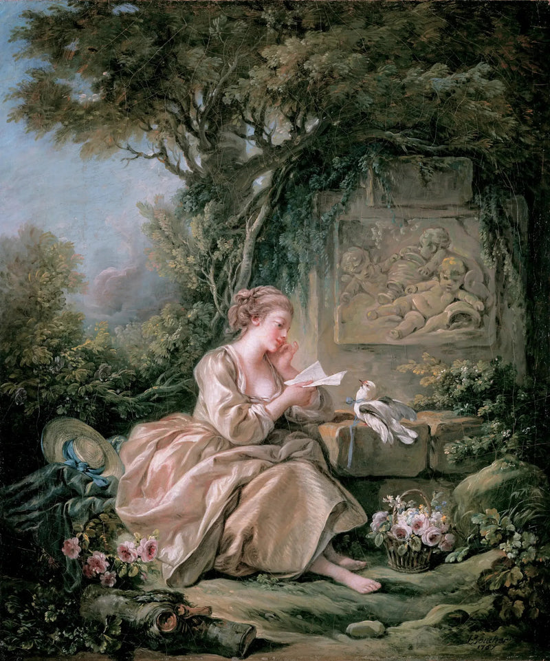 De discrete boodschapper - François Boucher