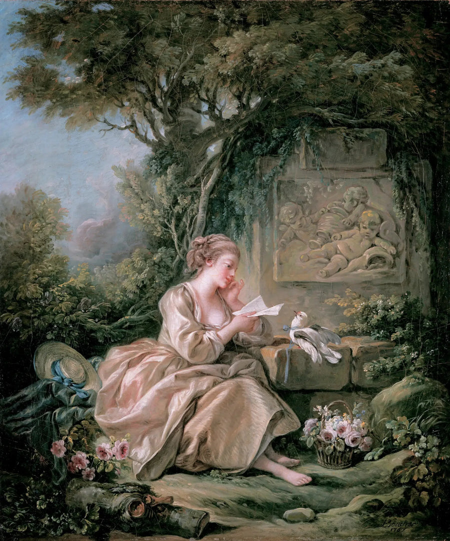 De discrete boodschapper - François Boucher