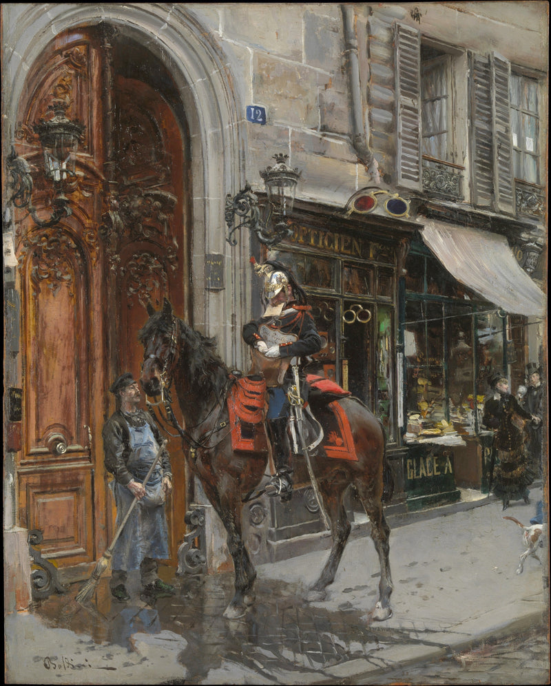 De boodschapper - Giovanni Boldini