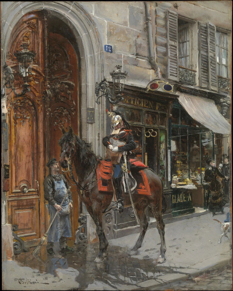 De boodschapper - Giovanni Boldini