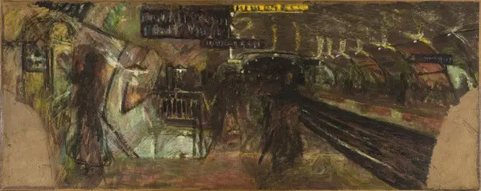 De Metro, het station Villiers - Édouard Vuillard