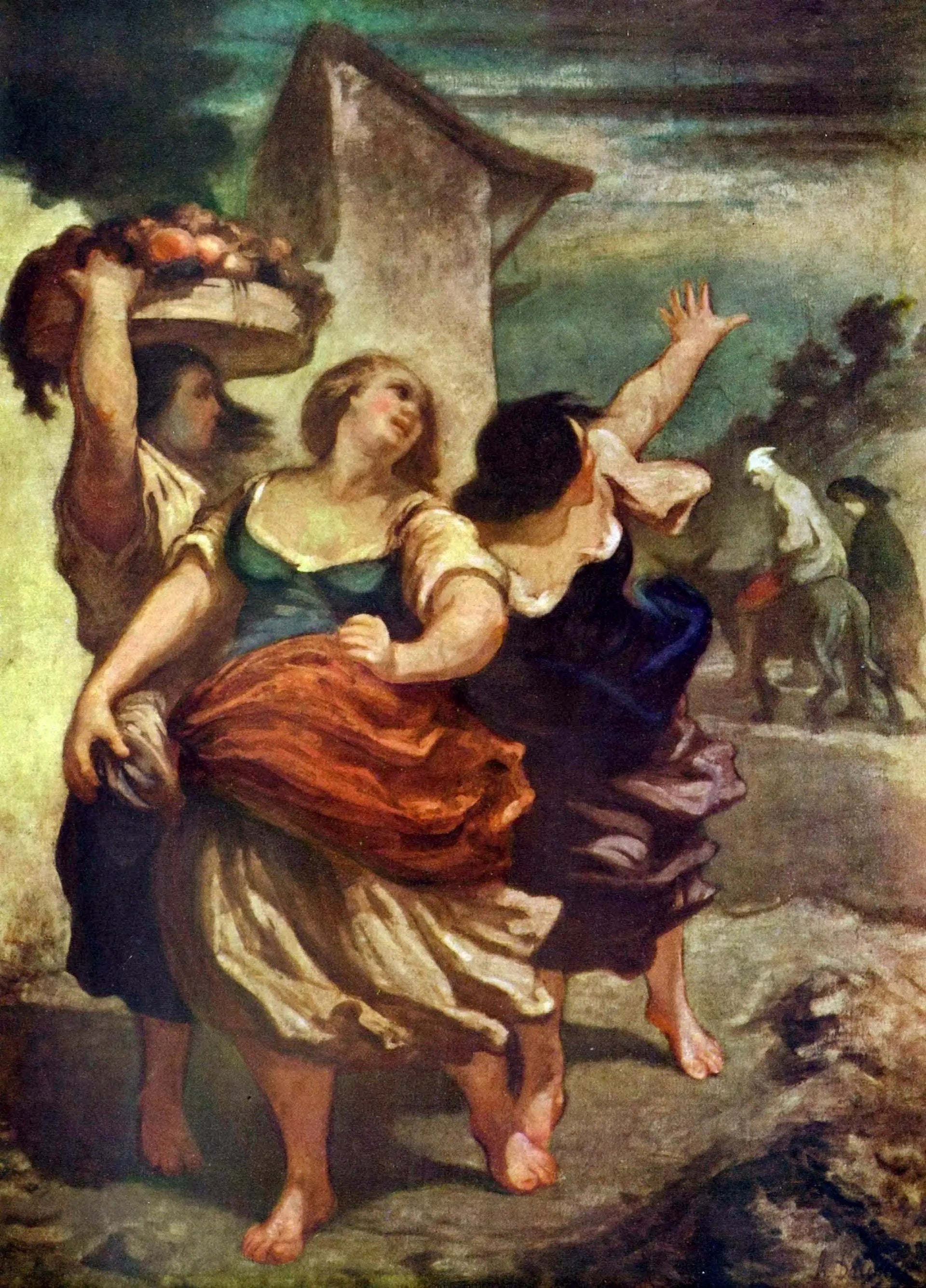 Le meunier, son fils et l'âne - Honoré Daumier image 1 reproduction artisanale de tableau