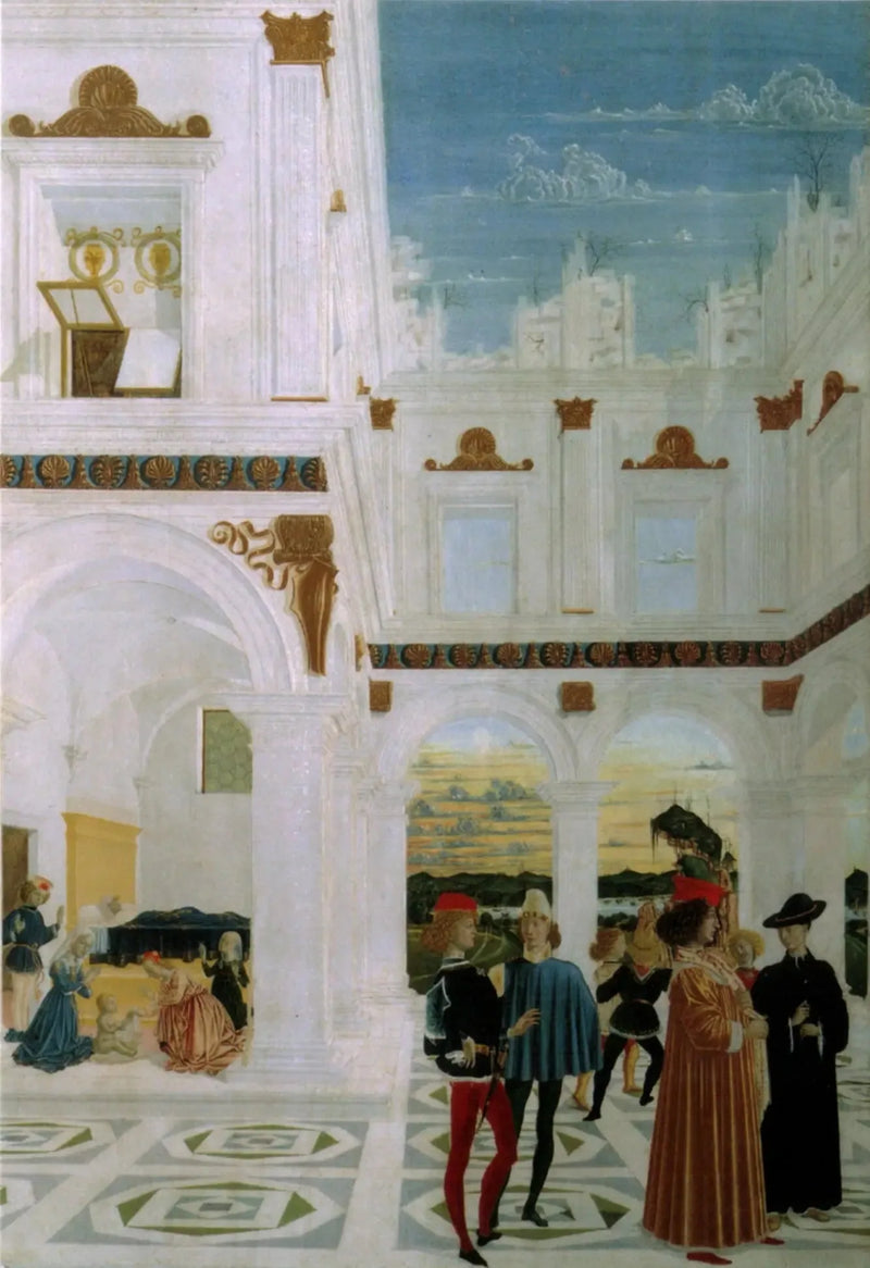Het wonder van de doodgeboren baby - Pietro Perugino