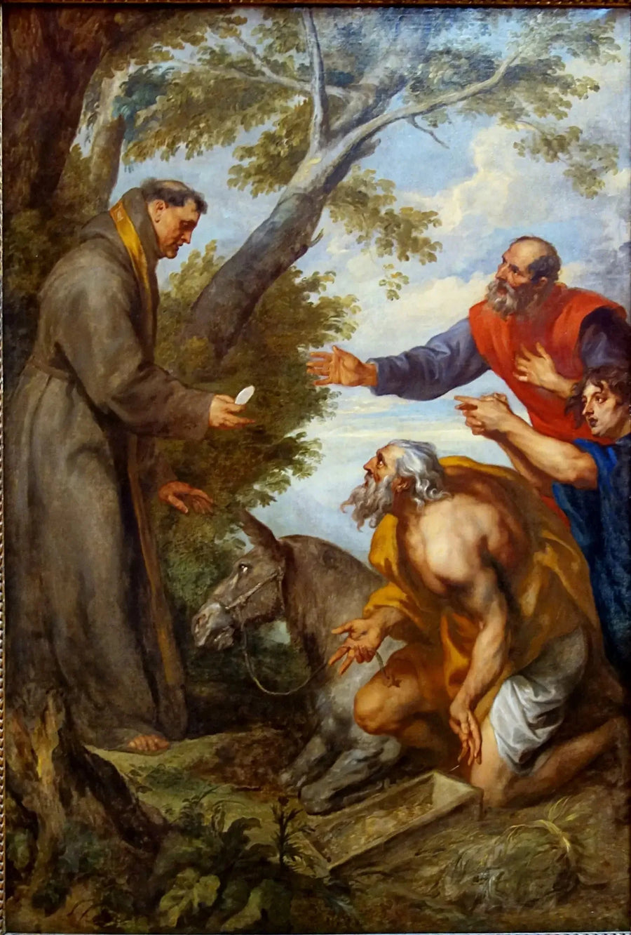 Het wonder van de muilezel - Antoine van Dyck

Source:
Le miracle de la mule - Antoine van Dyck