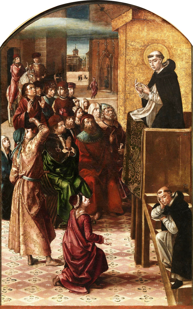 Het wonder van de wolk - Pedro Berruguete