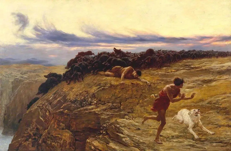 Het wonder van het varken van Gaderene - Briton Rivière

Source:
Le miracle du porc de Gaderene - Briton Rivière