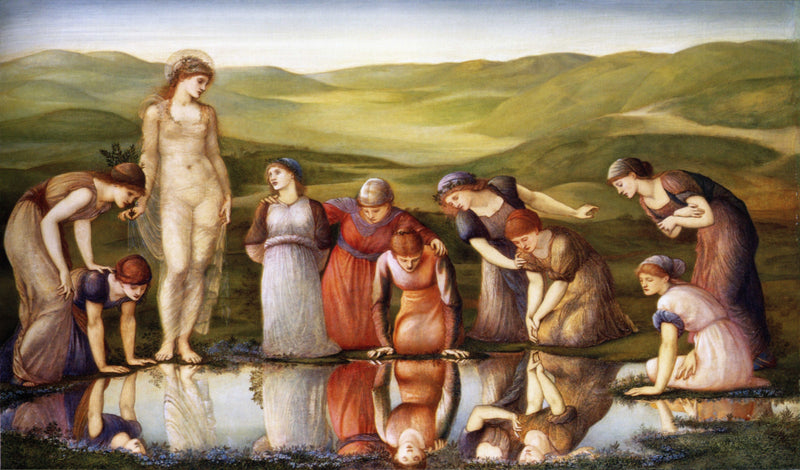 De Spiegel van Venus - Edward Burne-Jones