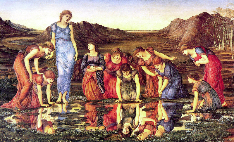 De Spiegel van Venus - Edward Burne-Jones