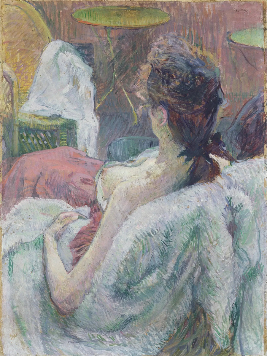 Het model in rust - Henri de Toulouse-Lautrec