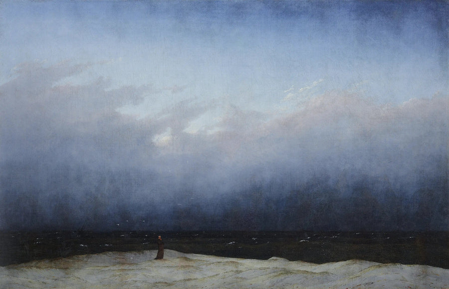 De monnik aan de zee - Caspar David Friedrich