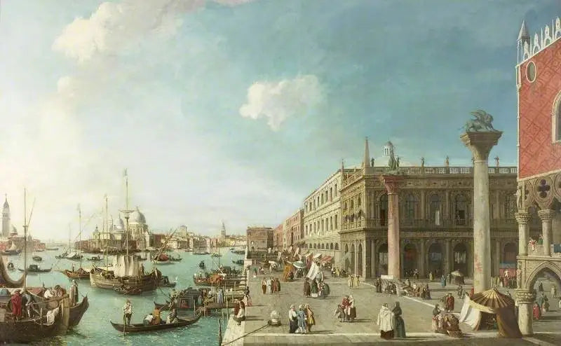 Le Molo, Venetië, uitzicht naar het westen - Canaletto

Source:
Le Molo, Venise, vue vers l'ouest - Canaletto