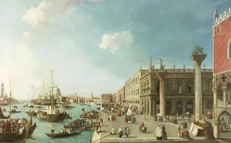 Le Molo, Venetië, uitzicht naar het westen - Canaletto

Source:
Le Molo, Venise, vue vers l'ouest - Canaletto