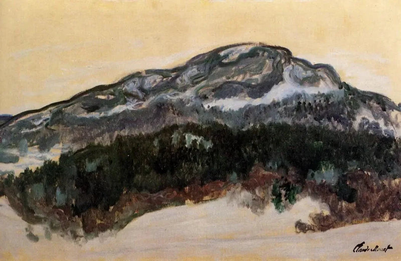 De Mont Kolsaas in Noorwegen - Claude Monet