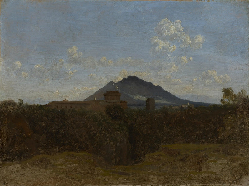 De berg Soracte - Jean-Baptiste Camille Corot