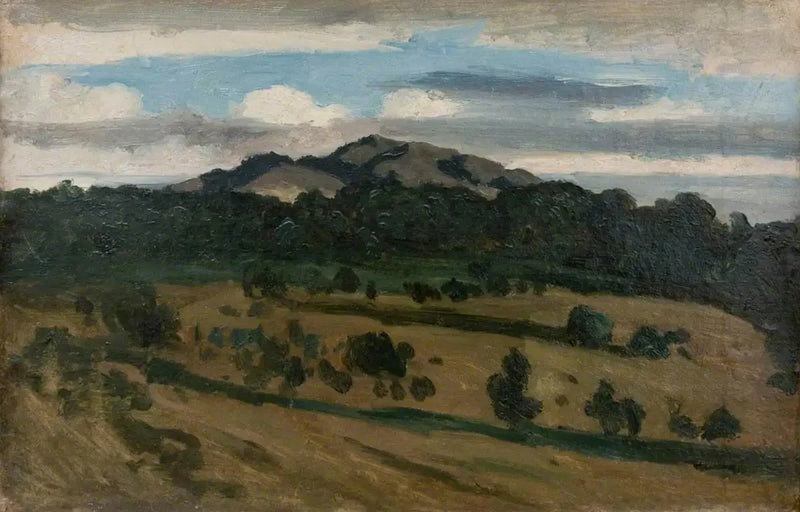 Le Monte Soracte, Italië - Jean-Baptiste Camille Corot