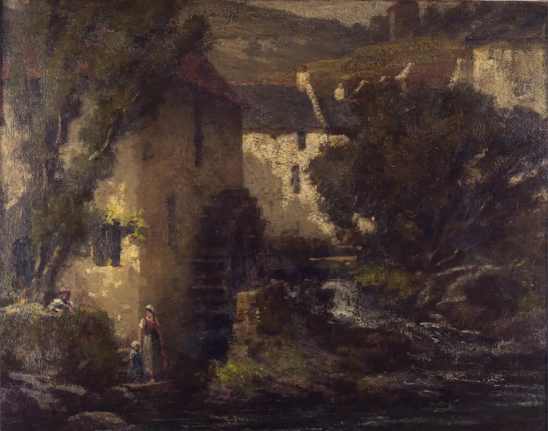 De Watermolen - Gustave Courbet