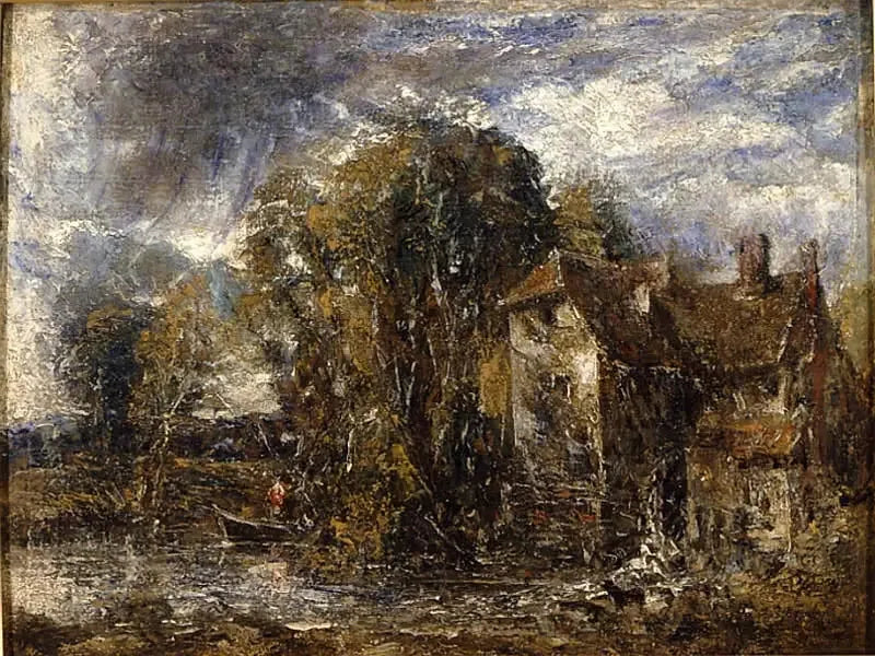 De watermolen - John Constable