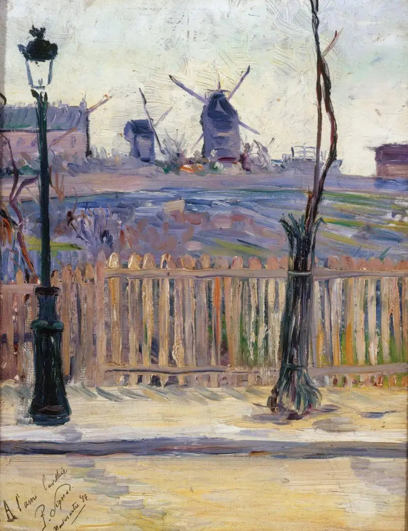 De Molen van de Galette, in Montmartre - Paul Signac