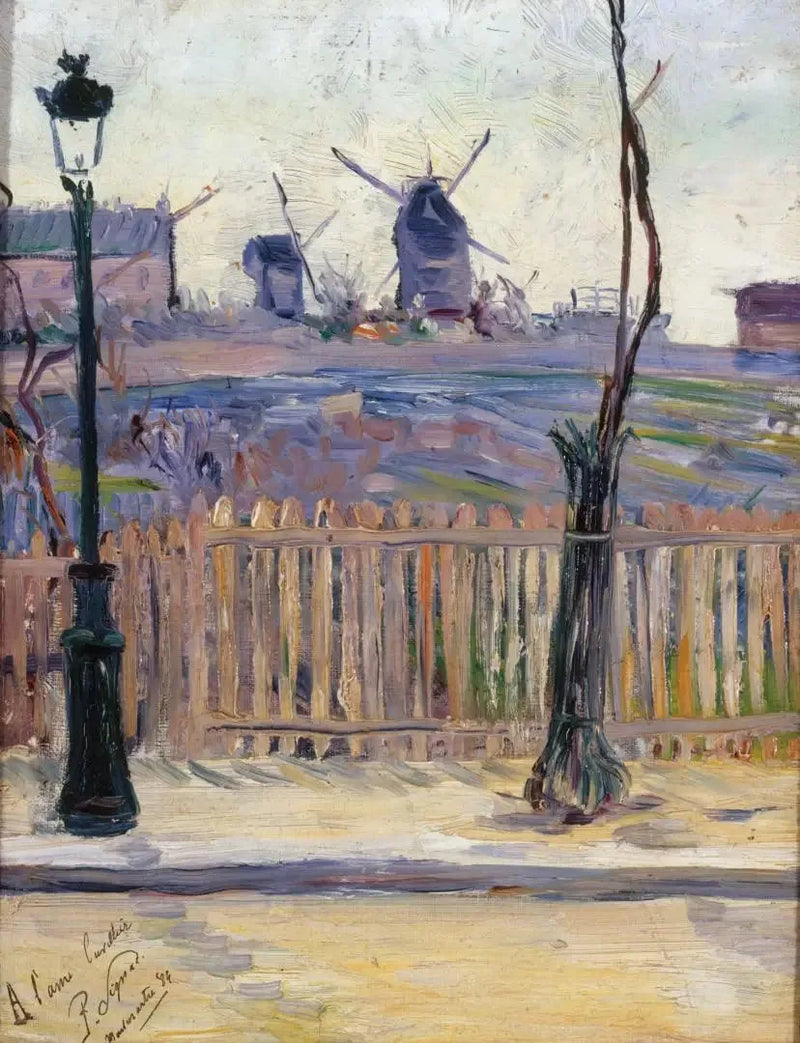 De Molen van de Galette, in Montmartre - Paul Signac