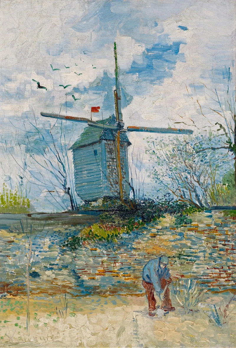 De Moulin de la Galette - Vincent van Gogh