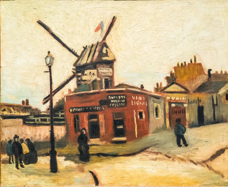 De Moulin de la Galette - Vincent van Gogh