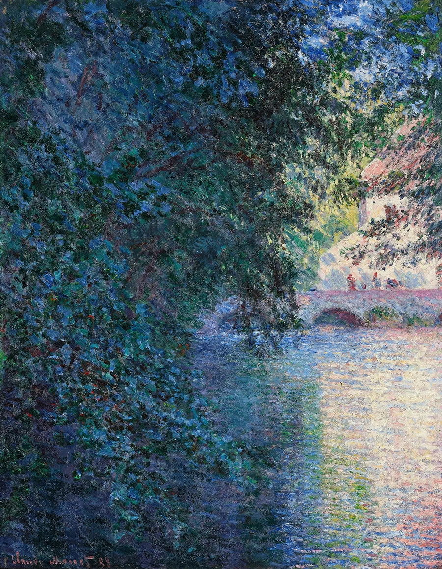 De Molen van Limetz - Claude Monet