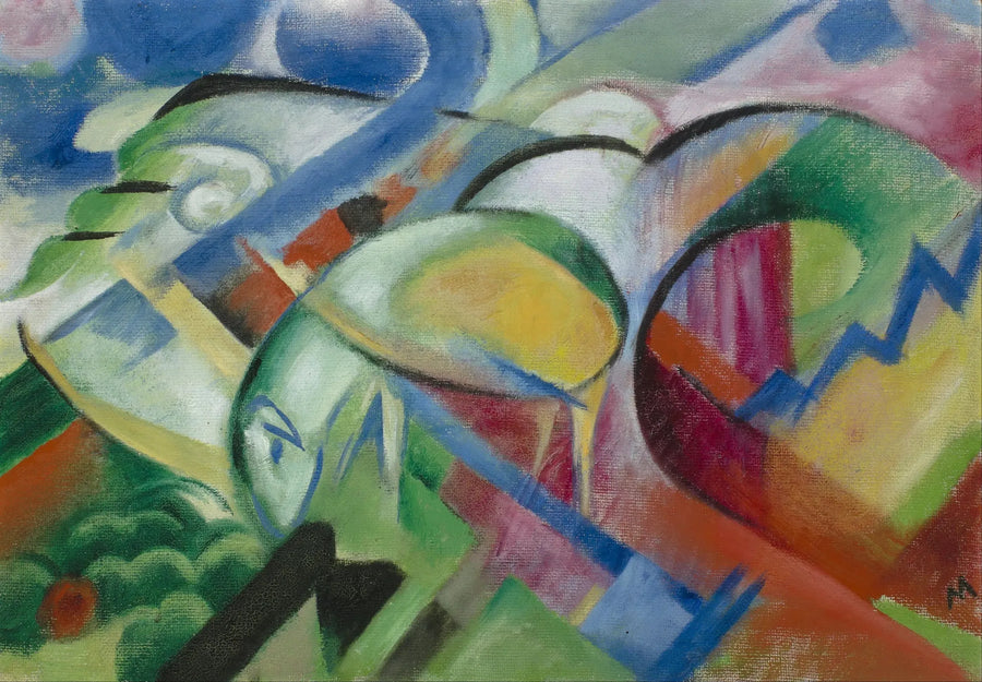 Het schaap - Franz Marc