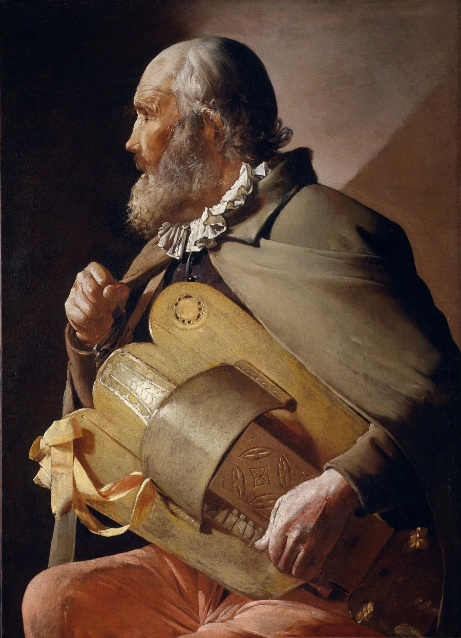 De blinde musicus. - Georges de La Tour