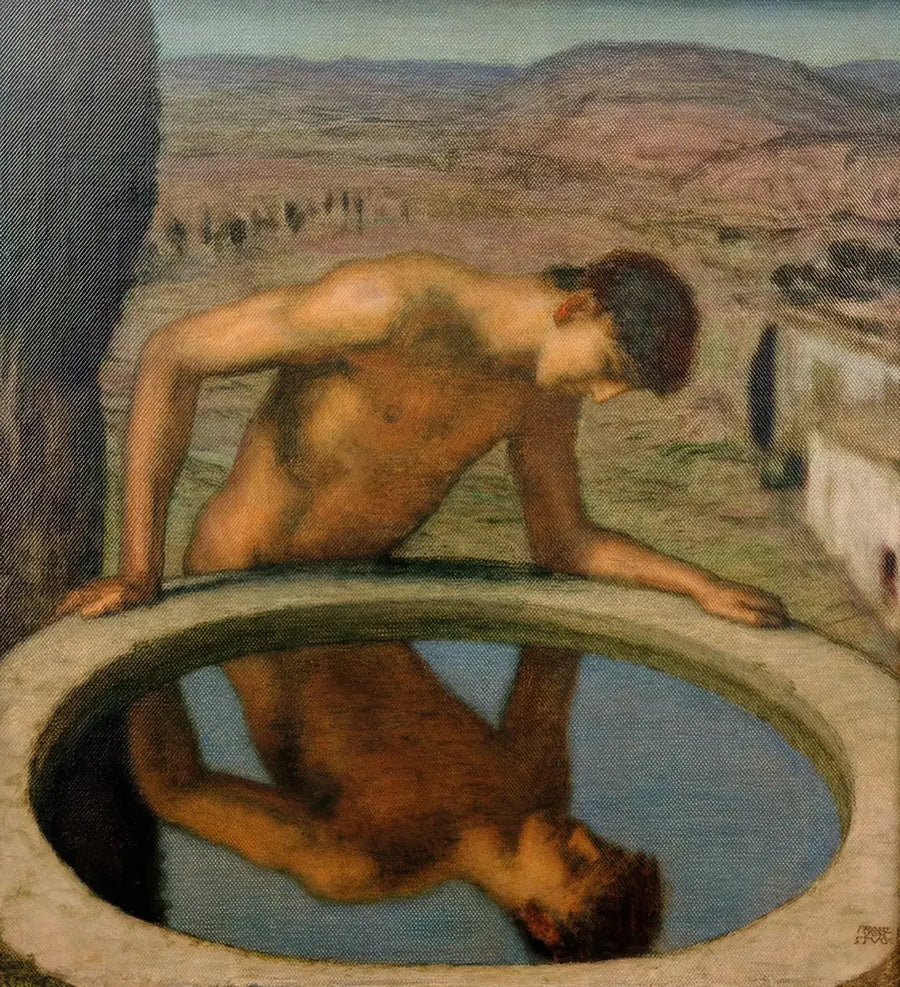 De Narziss - Franz Von Stuck
