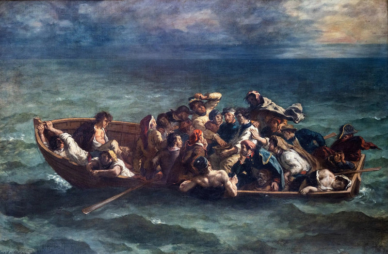De schipbreuk van Don Juan - Eugène Delacroix