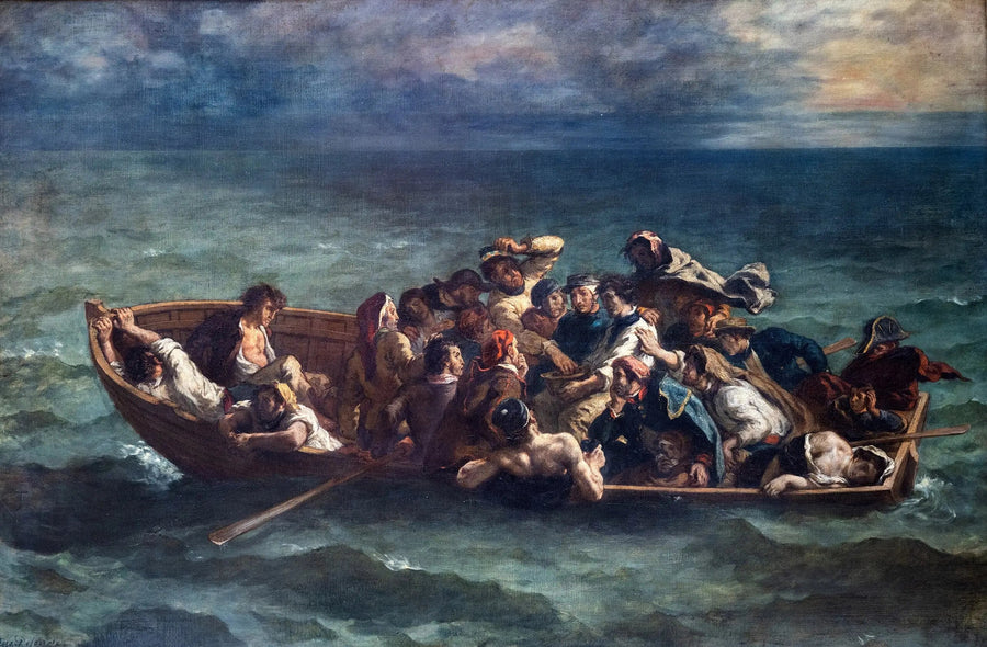 De schipbreuk van Don Juan - Eugène Delacroix