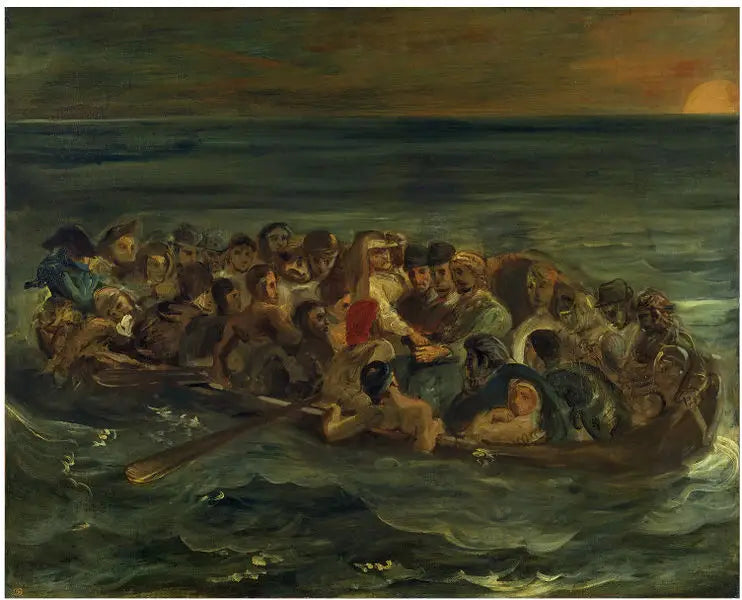 De schipbreuk van Don Juan - Eugène Delacroix