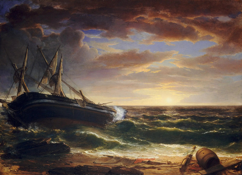 Het gestrande schip - Asher Brown Durand

Source:
Le navire échoué - Asher Brown Durand