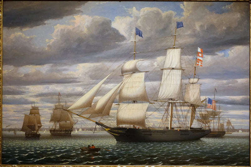 Het schip Southern Cross in de haven van Boston, 1851 - Fitz Henry Lane

Source:
Le navire Southern Cross dans le port de Boston, 1851 - Fitz Henry Lane