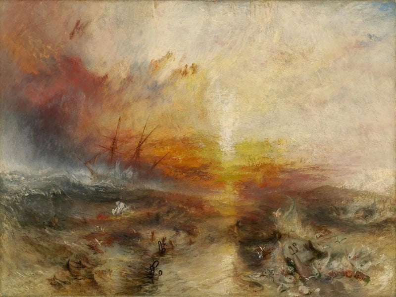 De Slavenhandelaar - J. M. W. Turner