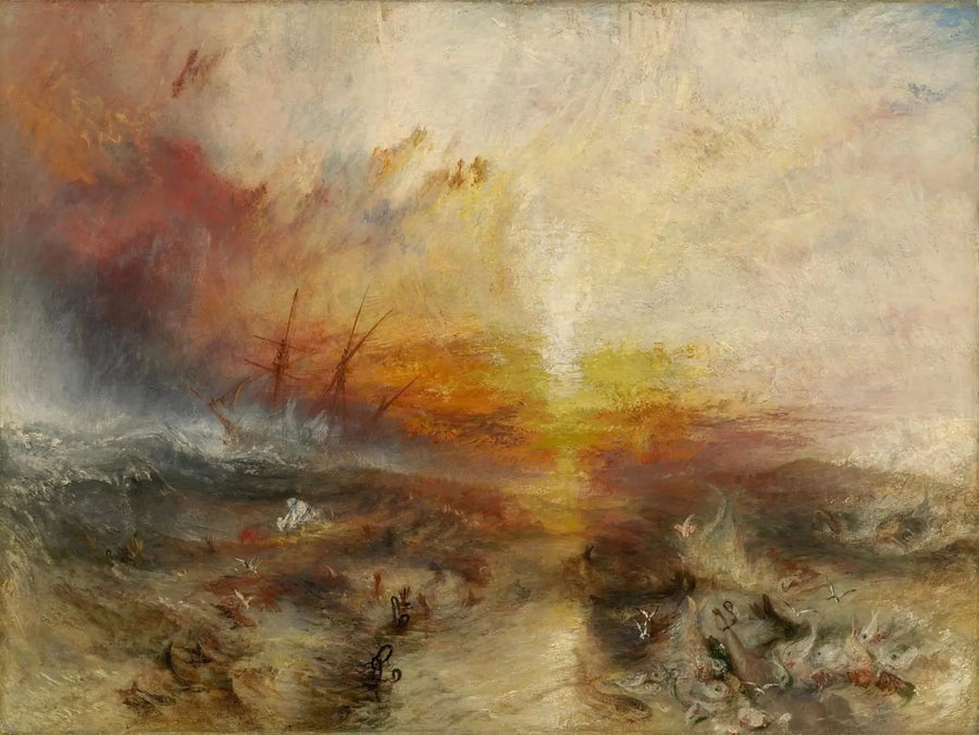 De Slavenhandelaar - J. M. W. Turner