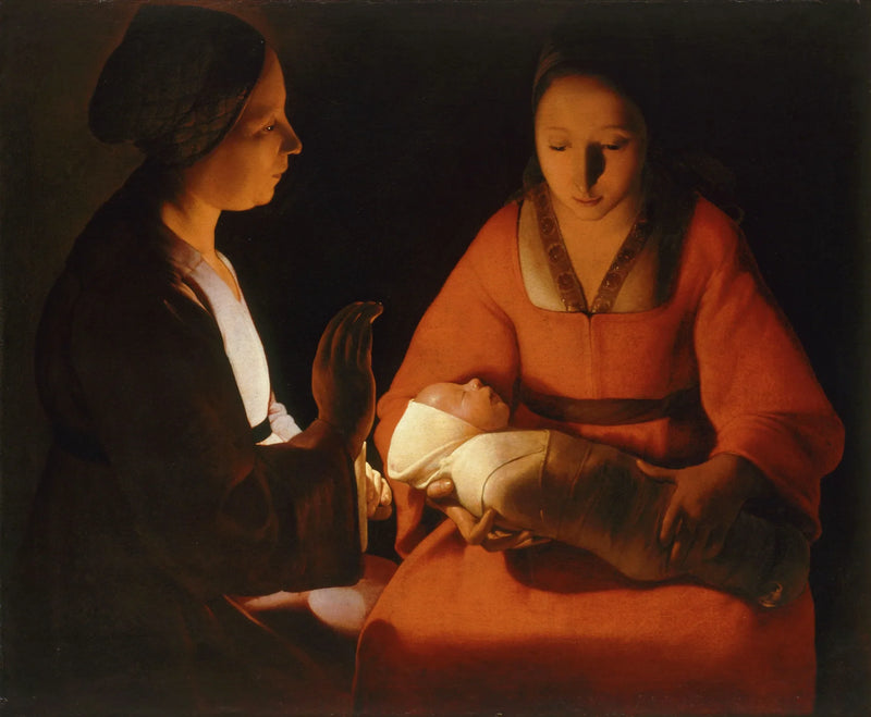 De Pasgeborene - Georges de La Tour