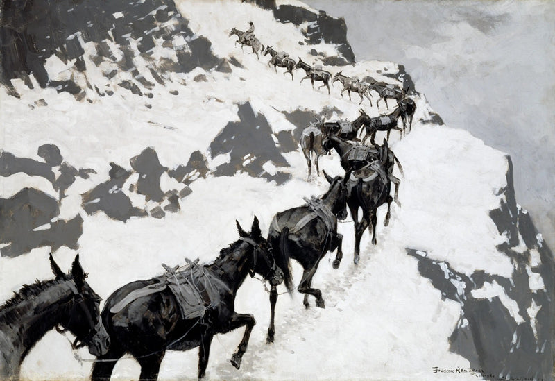 De pack Mule - Frederic Remington

Source:
Le pack Mule - Frederic Remington