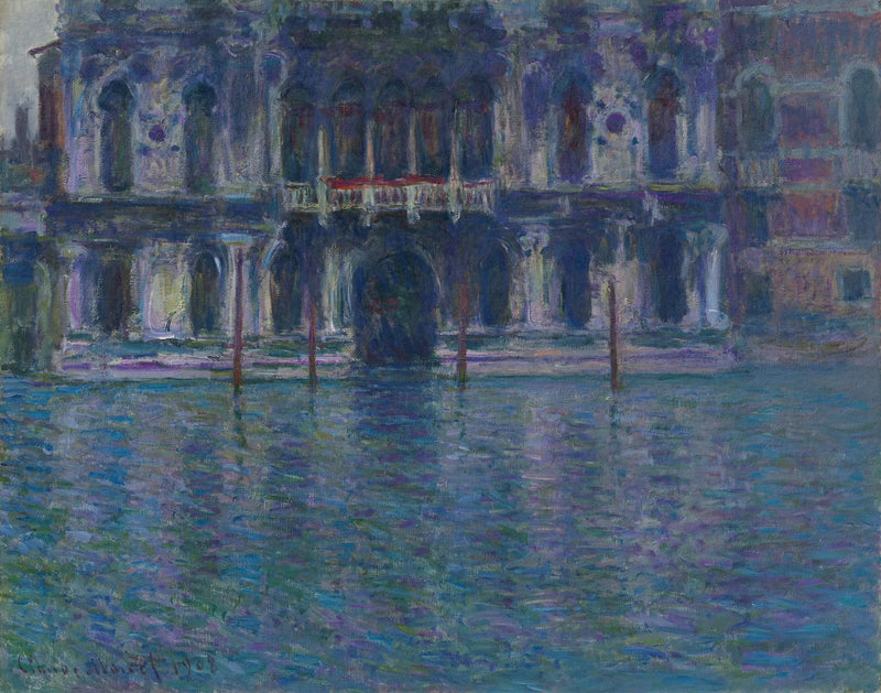 Het Contarini-paleis - Claude Monet